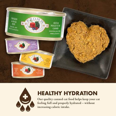 Fromm Four-Star Wet Cat Food - Chicken & Duck Pâté - 5.5oz Can